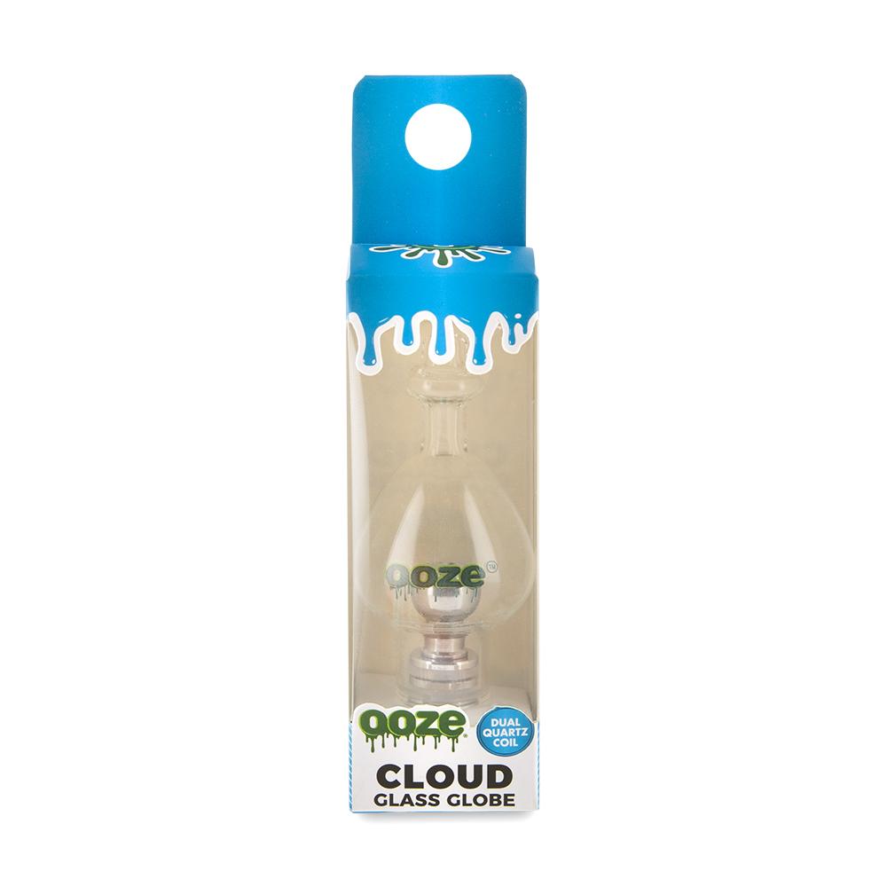 OOZE GLASS GLOBE DUAL QUARTZ COIL 510 THREAD