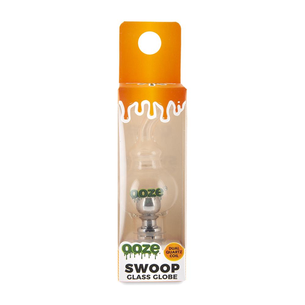 OOZE GLASS GLOBE DUAL QUARTZ COIL 510 THREAD